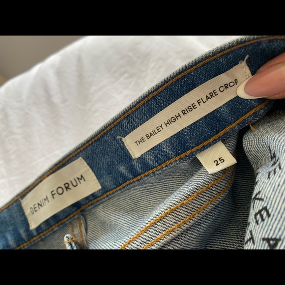 Denim forum jeans with little pockets at hips - Picture 3 of 4